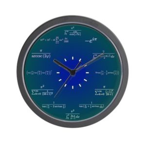 CafePress - Math Clock - Unique Decorative 10" Wall Clock