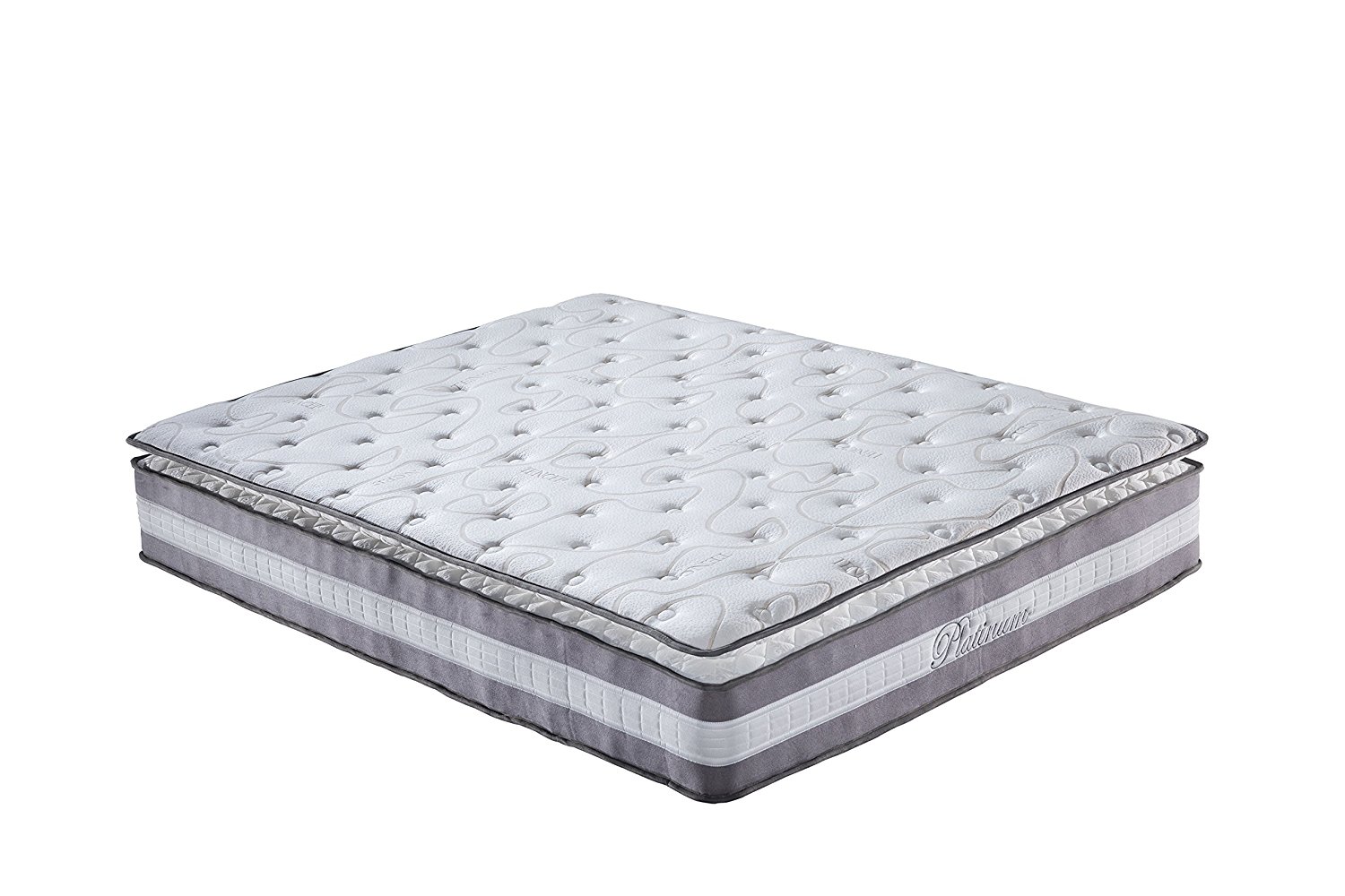 High Density 13-inch Hybrid Memory Foam and Innerspring Mattress with Plush Pillow Top (Full)