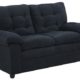 Loveseat Sofa Guest Couch Chair Seat Pillows Bed Living Room Upholstered Comfort