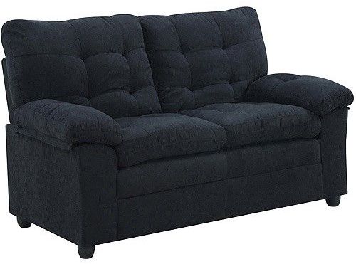 Loveseat Sofa Guest Couch Chair Seat Pillows Bed Living Room Upholstered Comfort