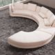 Vig Furniture A94 - White Leather Sectional Sofa Set