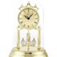 Bulova B8818 Tristan I Clock, Polished Brass Finish