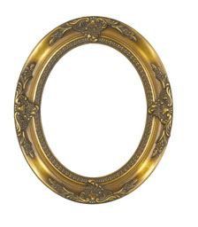 Rabbetworks Ornate Gold Oval Picture Frame 8x10