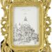 Beautiful 4x6 Gold Resin Decorative Picture Frame
