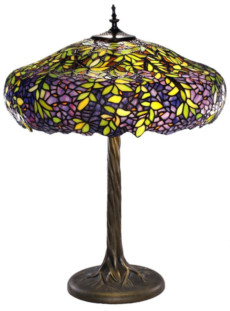 Labumum Tree Tiffany-Style Table Lamp