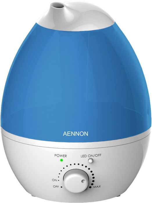 Aennon Cool Mist Ultrasonic House Humidifiers with 3 Extra Filters