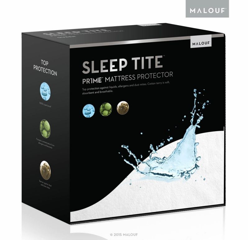 SLEEP TITE Hypoallergenic Waterproof Mattress Protector