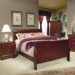 Coaster Coaster Louis Philippe King Size Sleigh Panel Bed in Cherry