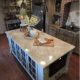 Counter Top White Marble Riviera Creme Look. 36" W x 144" L by EzFaux Décor