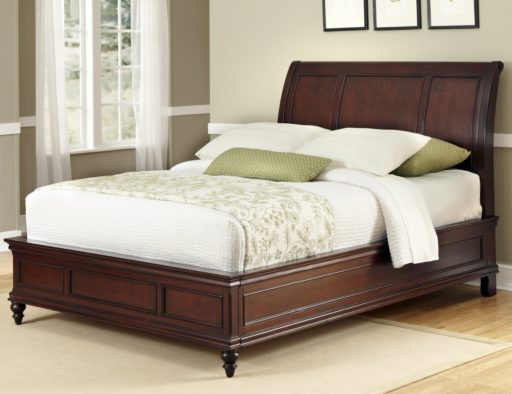 King Size Sleigh Bed for Classic Look Bedroom – HomeInDec