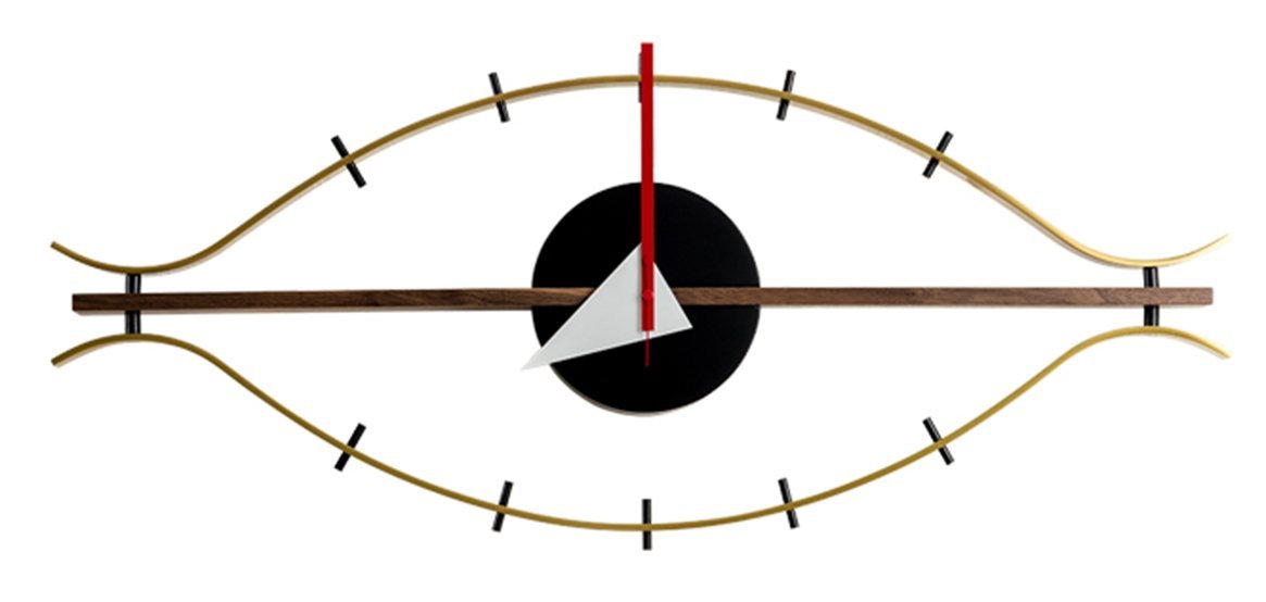 MLF Eye Clock, George Nelson Designed Antique Retro Wall Clock(All Nelson Series Available)