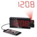 Mesqool AM/FM Digital Dimmable Projection Alarm Clock Radio with 1.8" LED Display,USB Charging,Dual Alarm,Battery Backup