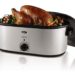 Oster CKSTRS23-SB 22-Quart Roaster Oven with Self-Basting Lid, Stainless Steel Finish
