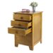 Honey Pine Filing Cabinet - Extra Storage Drawers