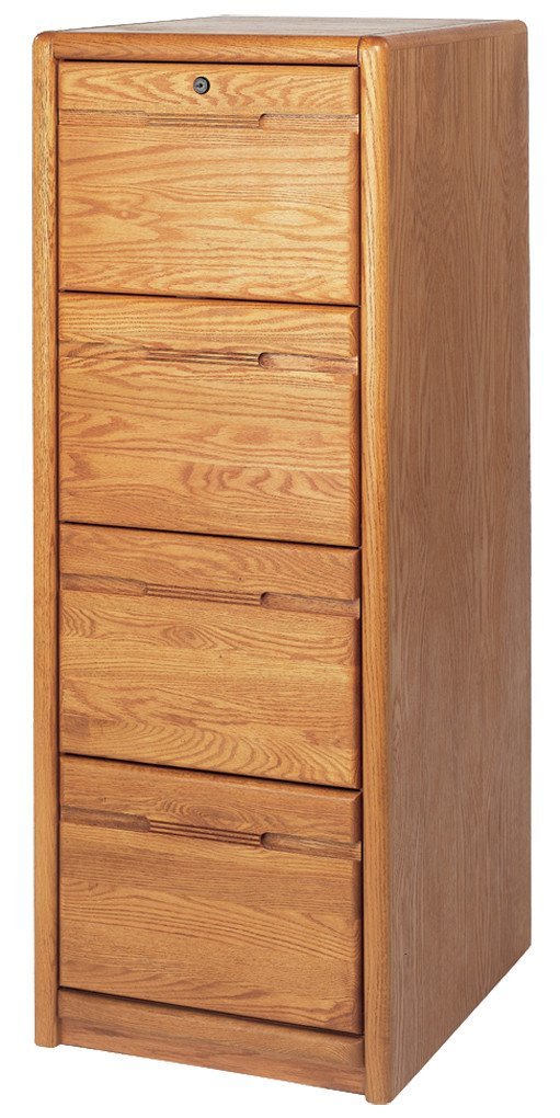 Kathy Ireland Home By Martin Contemporary 4 Drawer File Cabinet, Fully Assembled