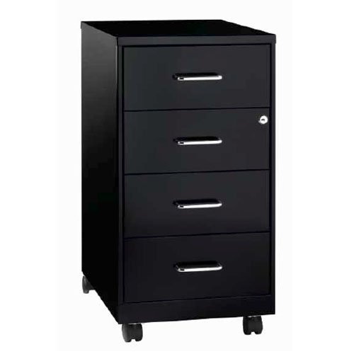 Lorell 26-1/2" Mobile Storage Cabinets