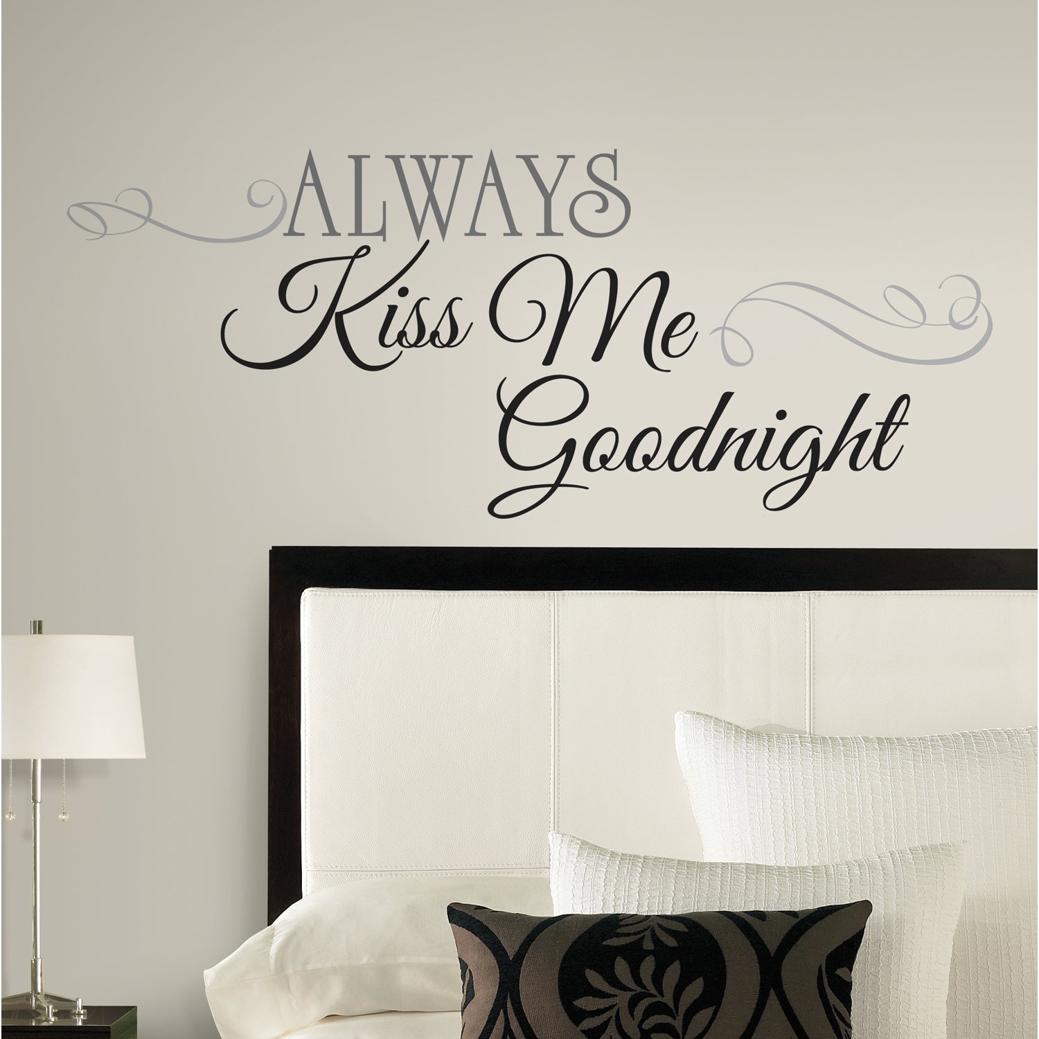 Roommates RMK2084SCS Always Kiss Me Goodnight Peel and Stick Wall Decals