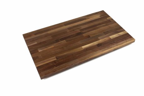John Boos WALKCT-BL1225-O Blended Walnut Counter Top with Oil Finish, 1.5" Thickness, 12" x 25"